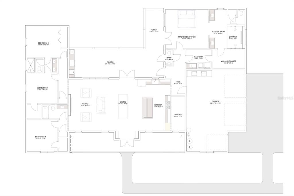 15224 Northwest 56th Court Road Reddick, FL 32686 - Photo 50 of 50 a picture of a bathroom with a sink