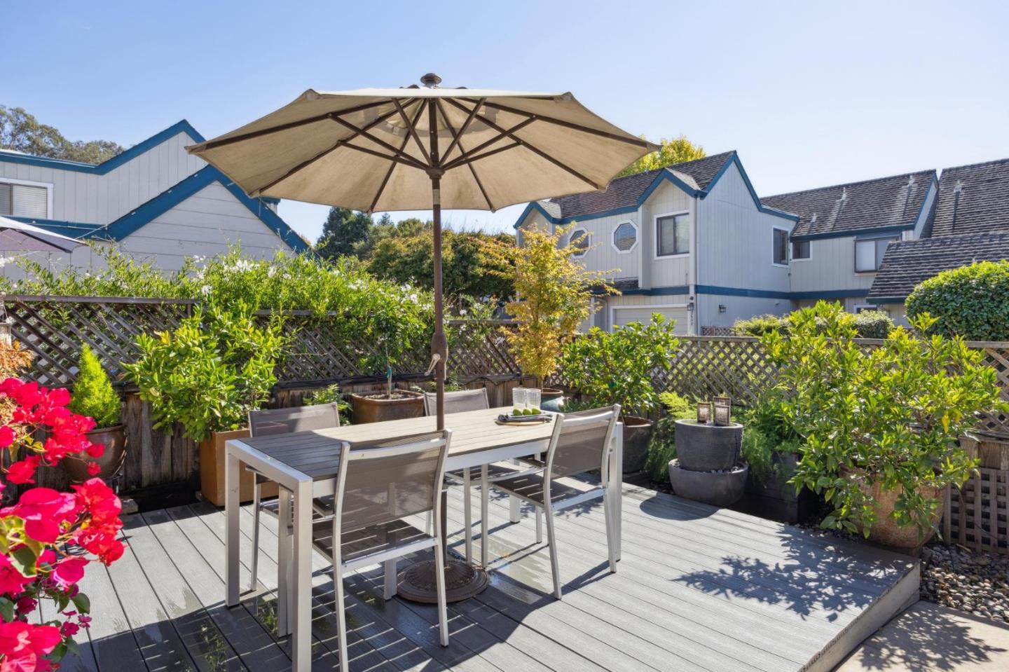 2601 Mallory Lane Santa Cruz, CA 95065 - Photo 6 of 52 a view of a chair and table in the backyard