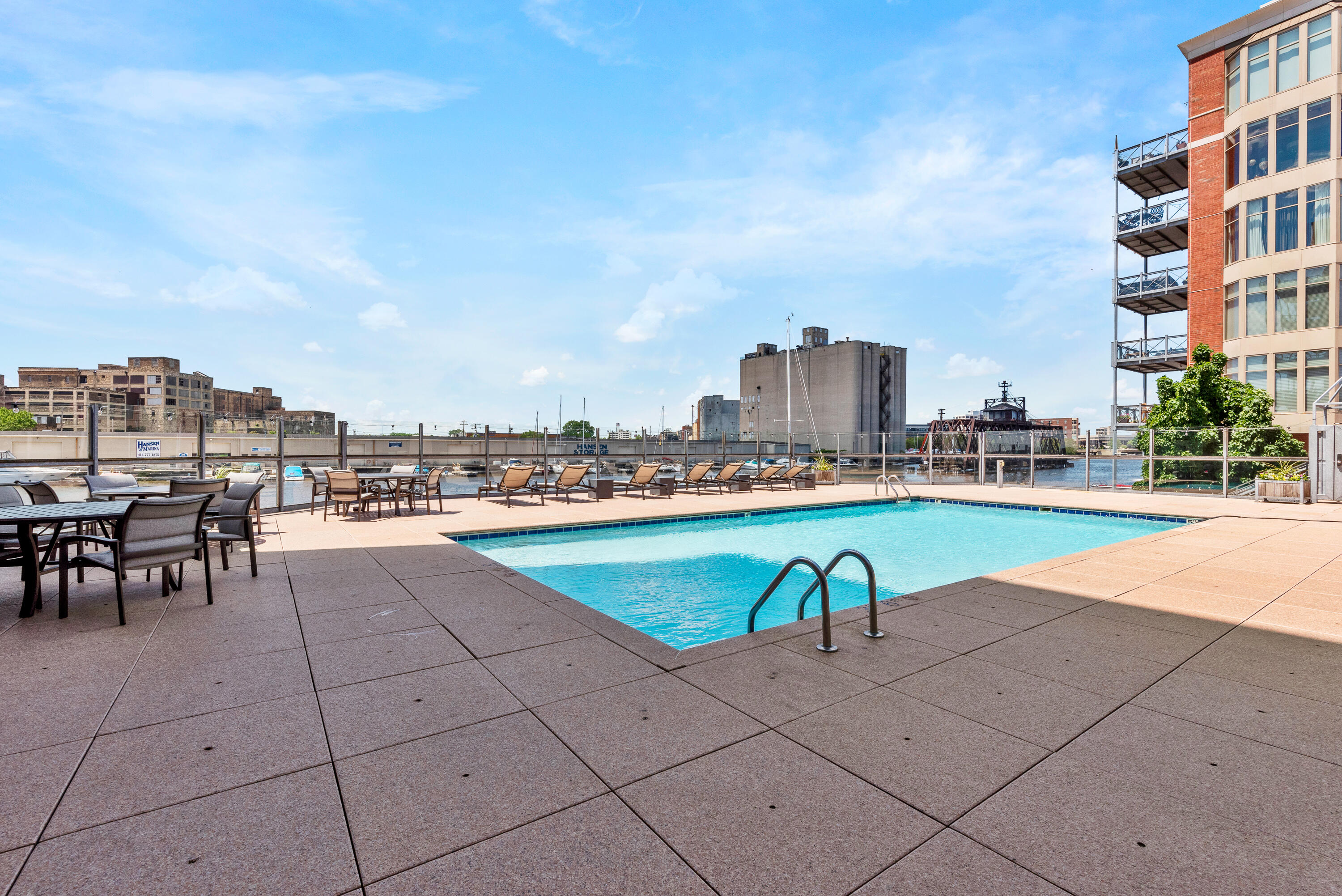 601 East Erie Street, Unit 313 Milwaukee, WI 53202 - Photo 41 of 48 Seasonal Heated Outdoor Pool