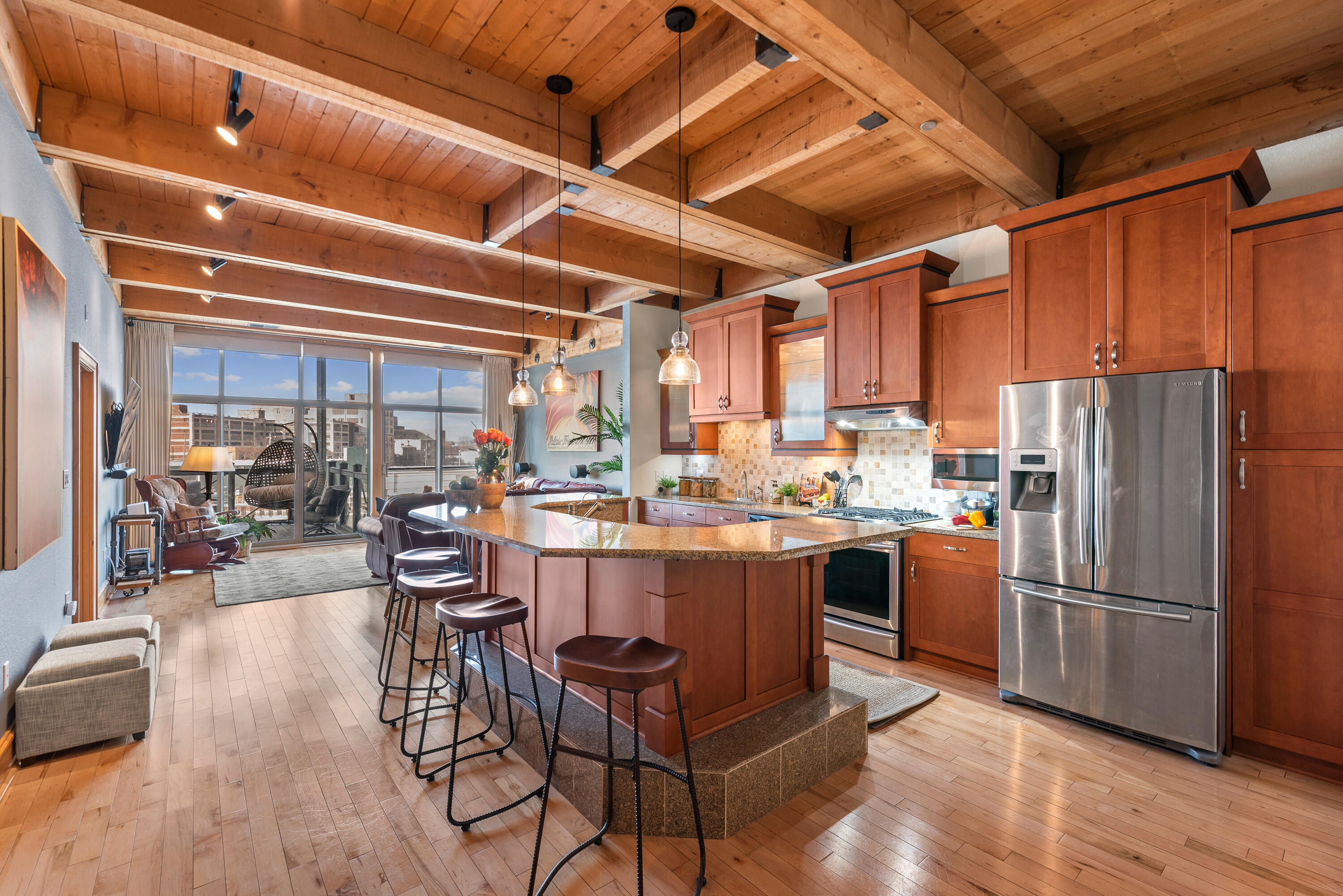 601 East Erie Street, Unit 313 Milwaukee, WI 53202 - Photo 5 of 48 Open Concept Living