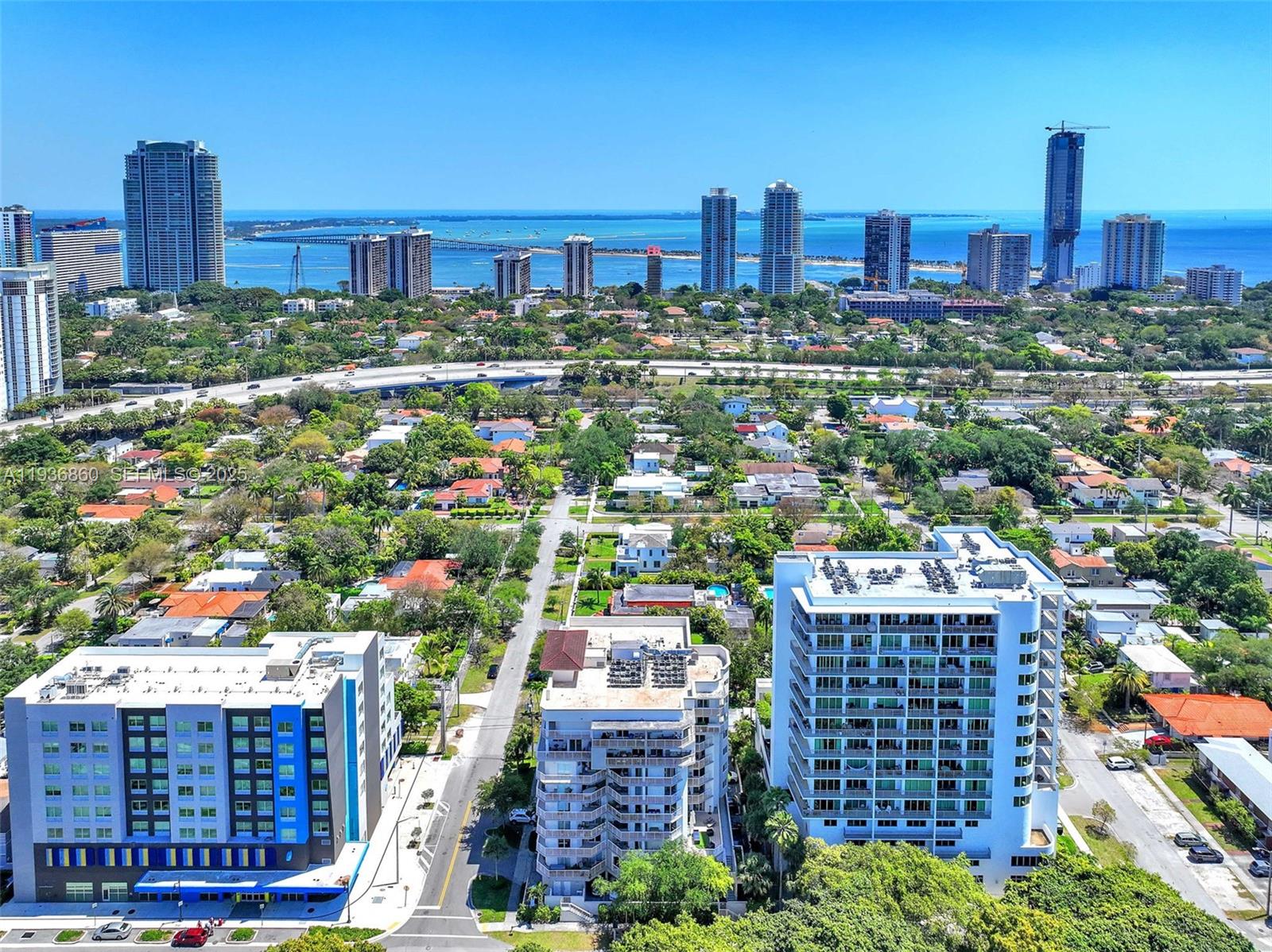 280 Southwest 20th Road, Unit 904 Miami, FL 33129 - Photo 27 of 36 a view of a city with tall buildings