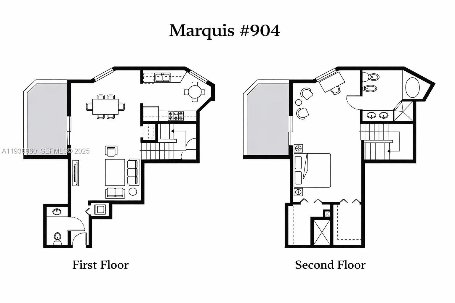 280 Southwest 20th Road, Unit 904 Miami, FL 33129 - Photo 36 of 36 a black and white photo of a book