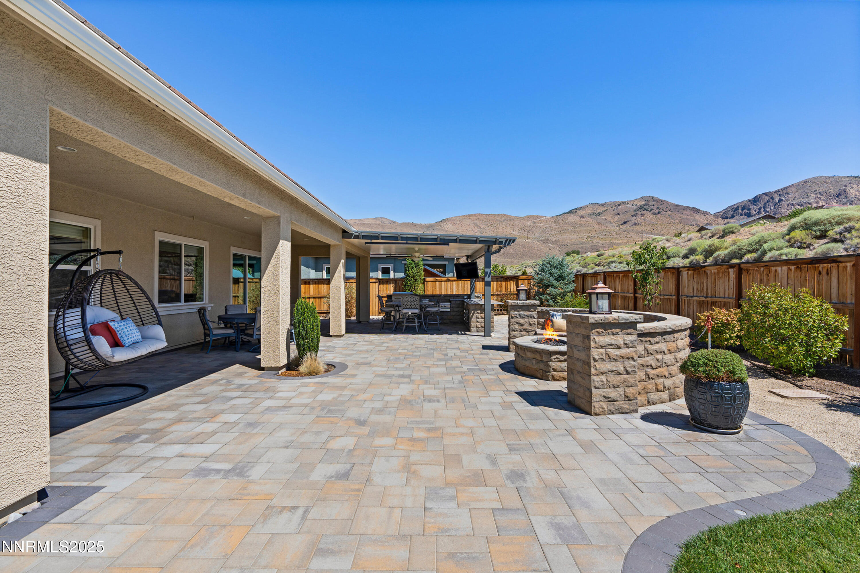 2910 Hasufel Way Reno, NV 89521 - Photo 33 of 46 a view of a terrace with a barbeque