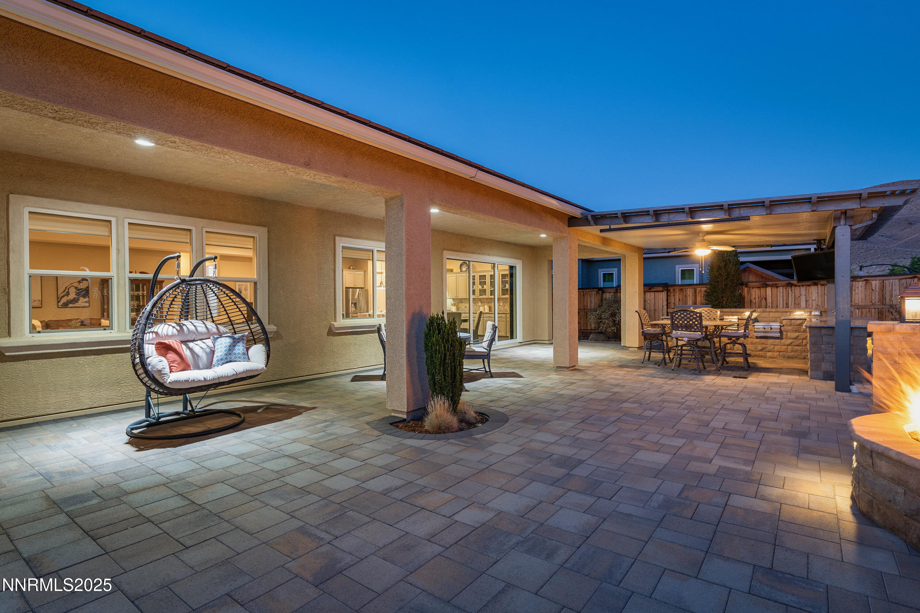 2910 Hasufel Way Reno, NV 89521 - Photo 34 of 46 a view of a chairs and tables in patio