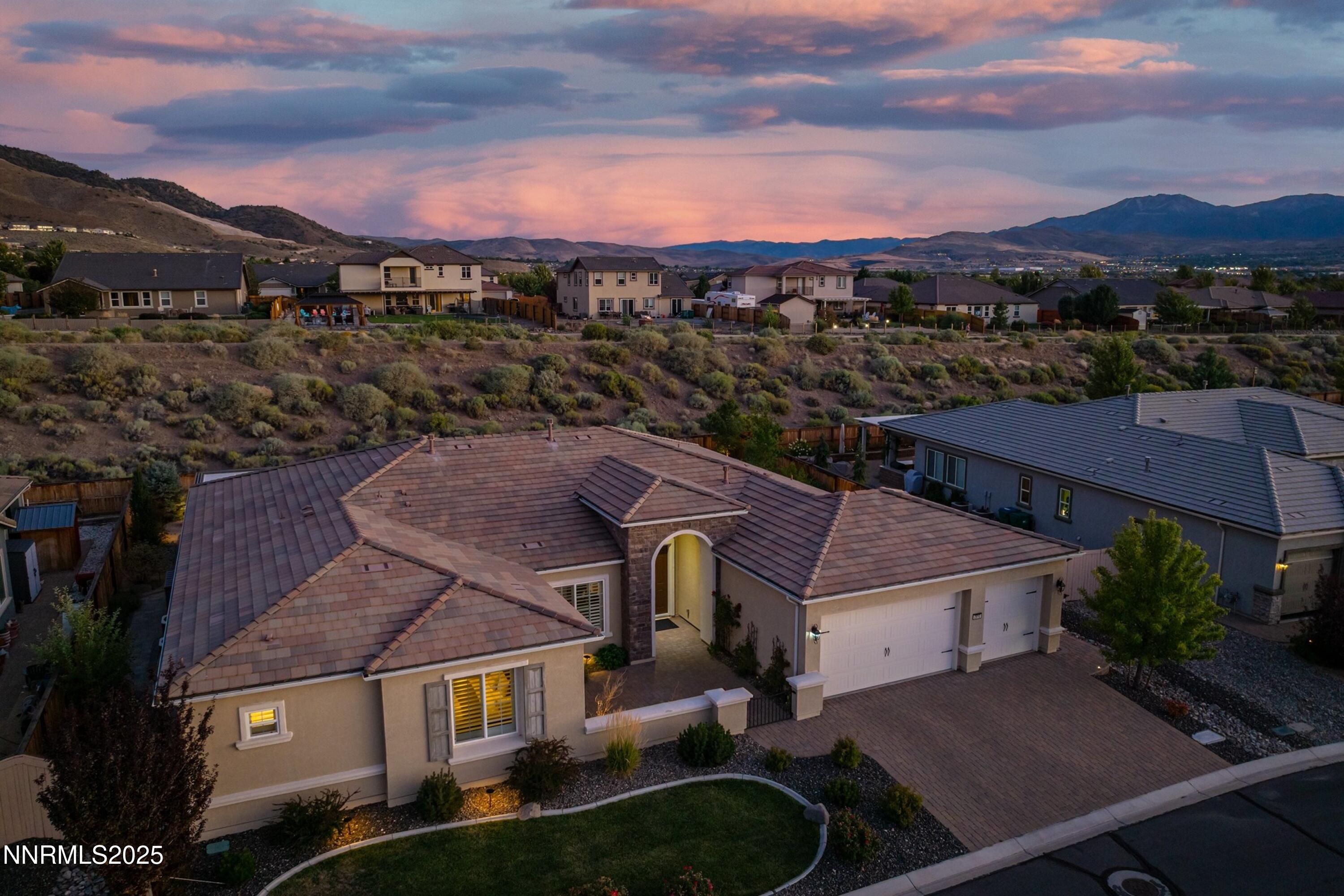 2910 Hasufel Way Reno, NV 89521 - Photo 41 of 46 an aerial view of residential houses with a city view