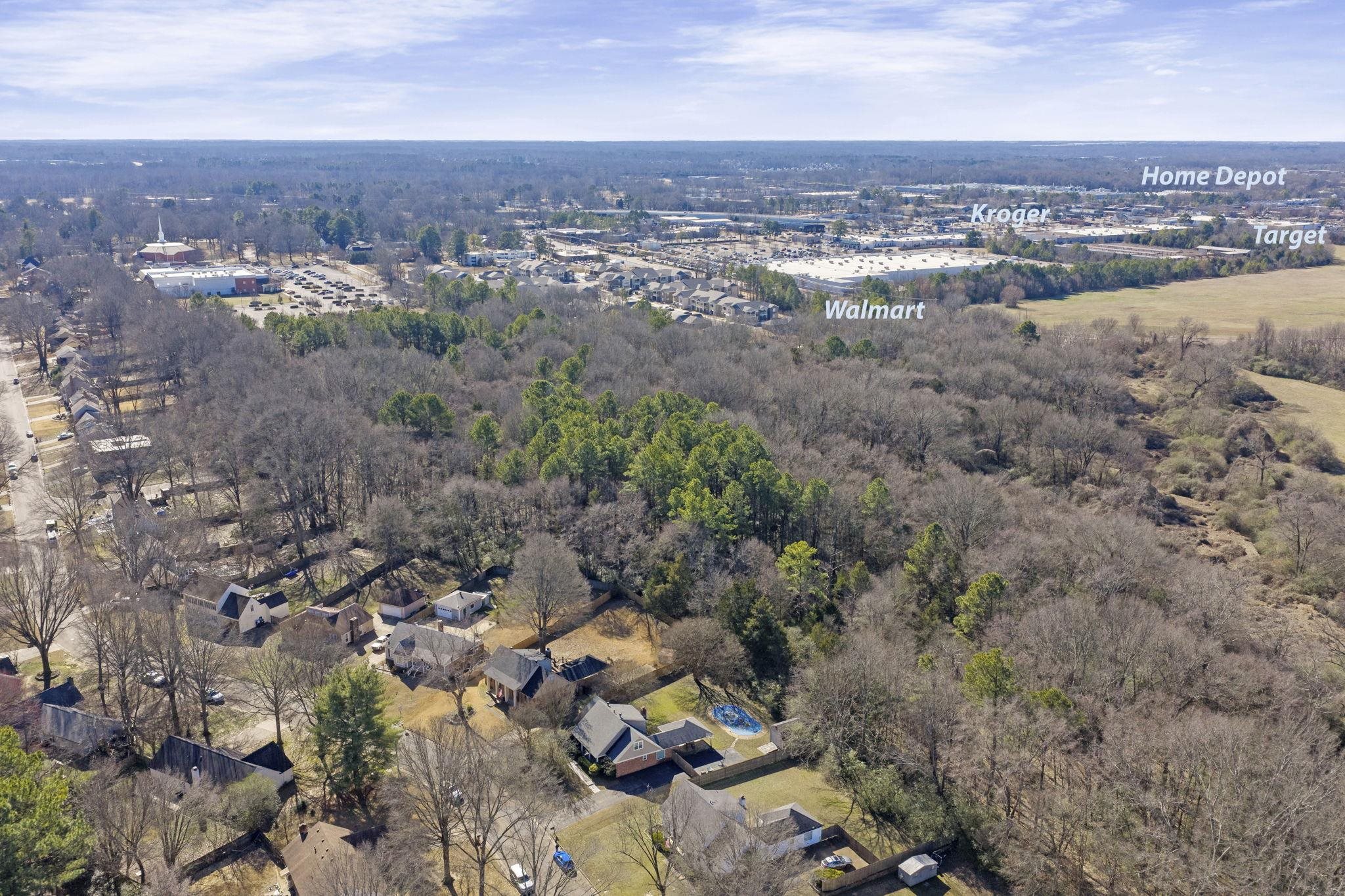 461 Dove Valley Road Collierville, TN 38017 - Photo 28 of 40 an aerial view of multiple house