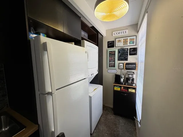 a view of washer and dryer