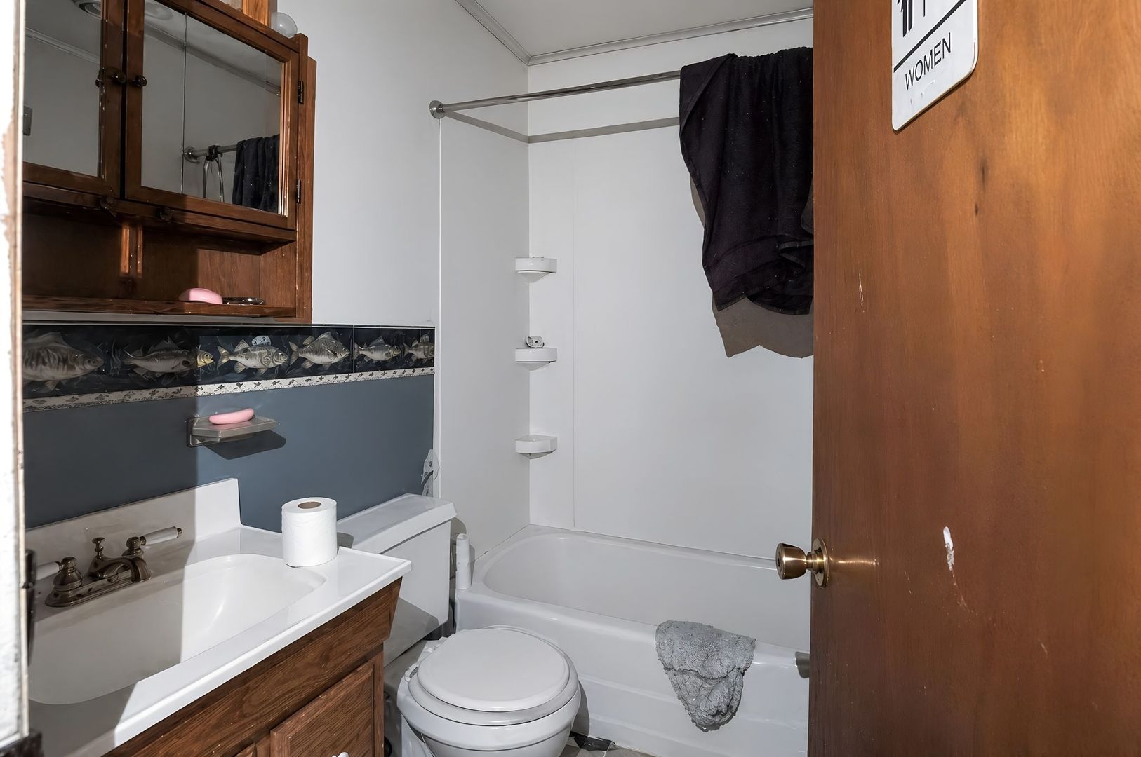 1622 Chicago Street Dixon, IL 61021 - Photo 25 of 31 a bathroom with a toilet a sink and bathtub