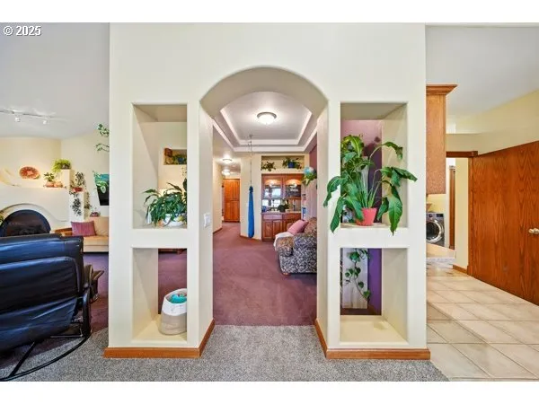 a view interior of the house and livingroom