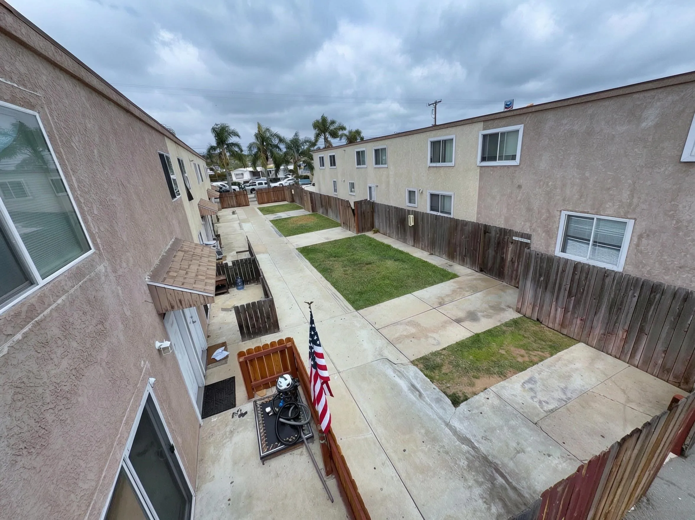 1054-1058 Outer Road San Diego, CA 92154 - Photo 4 of 14 a view of a backyard with patio
