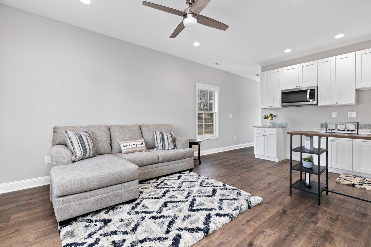 1013 B Street Waynesboro, VA 22980 - Photo 1 of 27 a living room with furniture and kitchen view