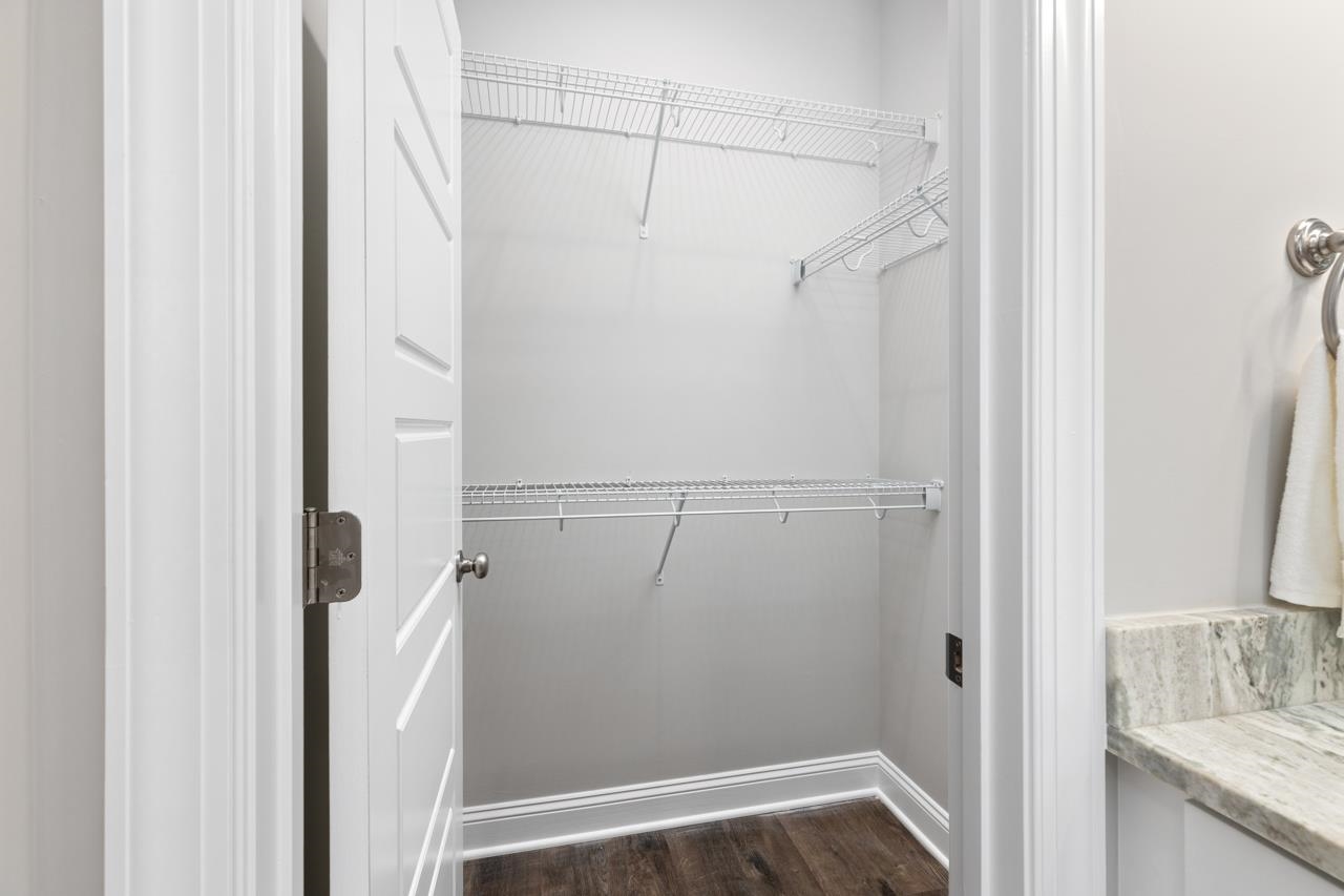 1013 B Street Waynesboro, VA 22980 - Photo 16 of 27 a view of storage and utility room with racks on the wall