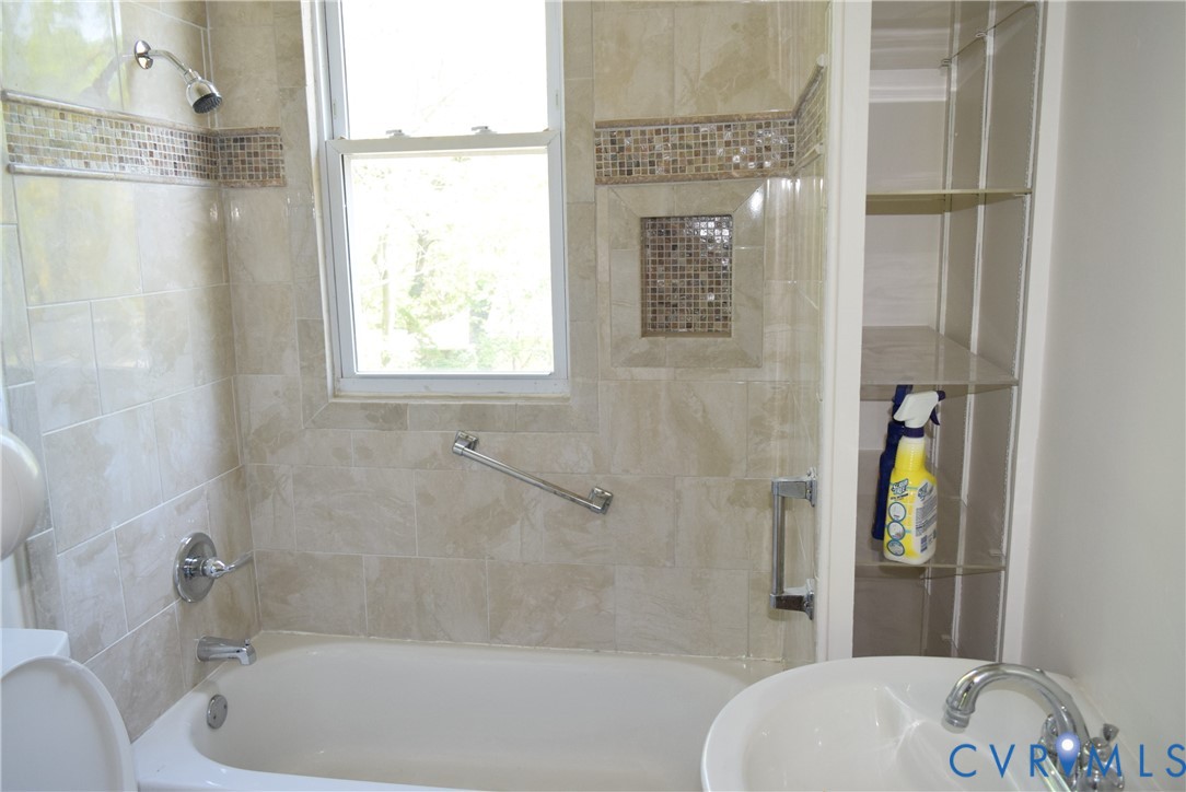 301 West 30th Street Richmond, VA 23225 - Photo 11 of 15 Bathroom featuring shower / tub combination and a