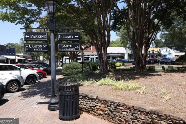 a view of car garage