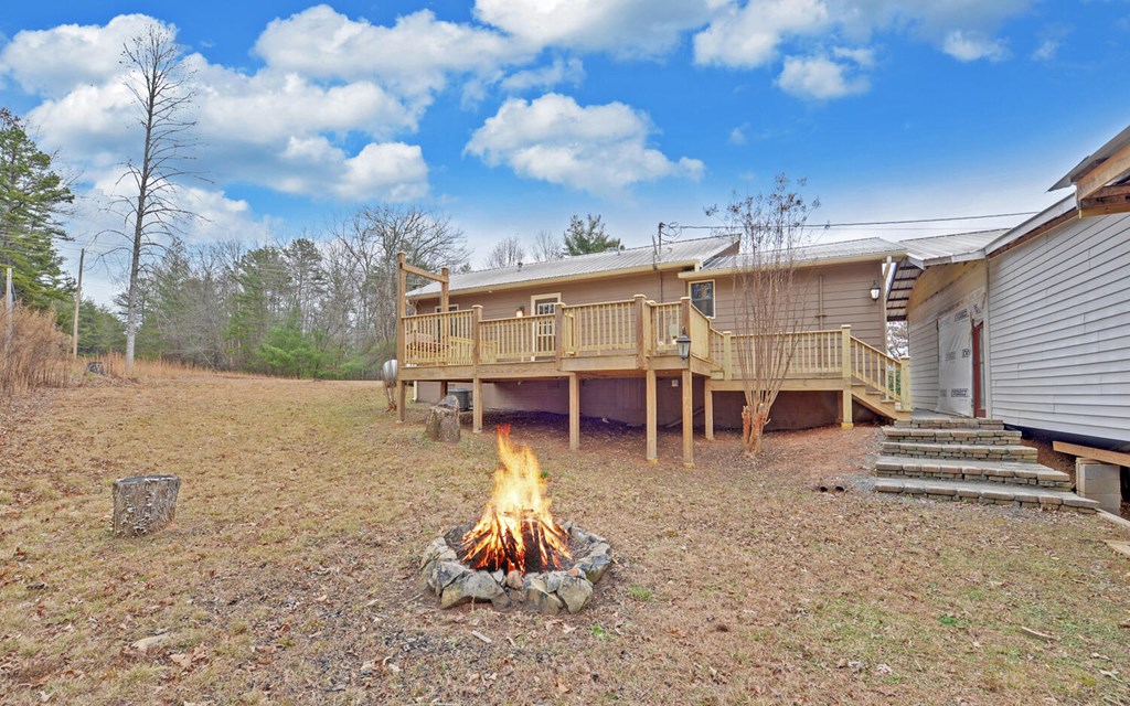16 Bell Lane Morganton, GA 30560 - Photo 30 of 51 a view of a house with a yard