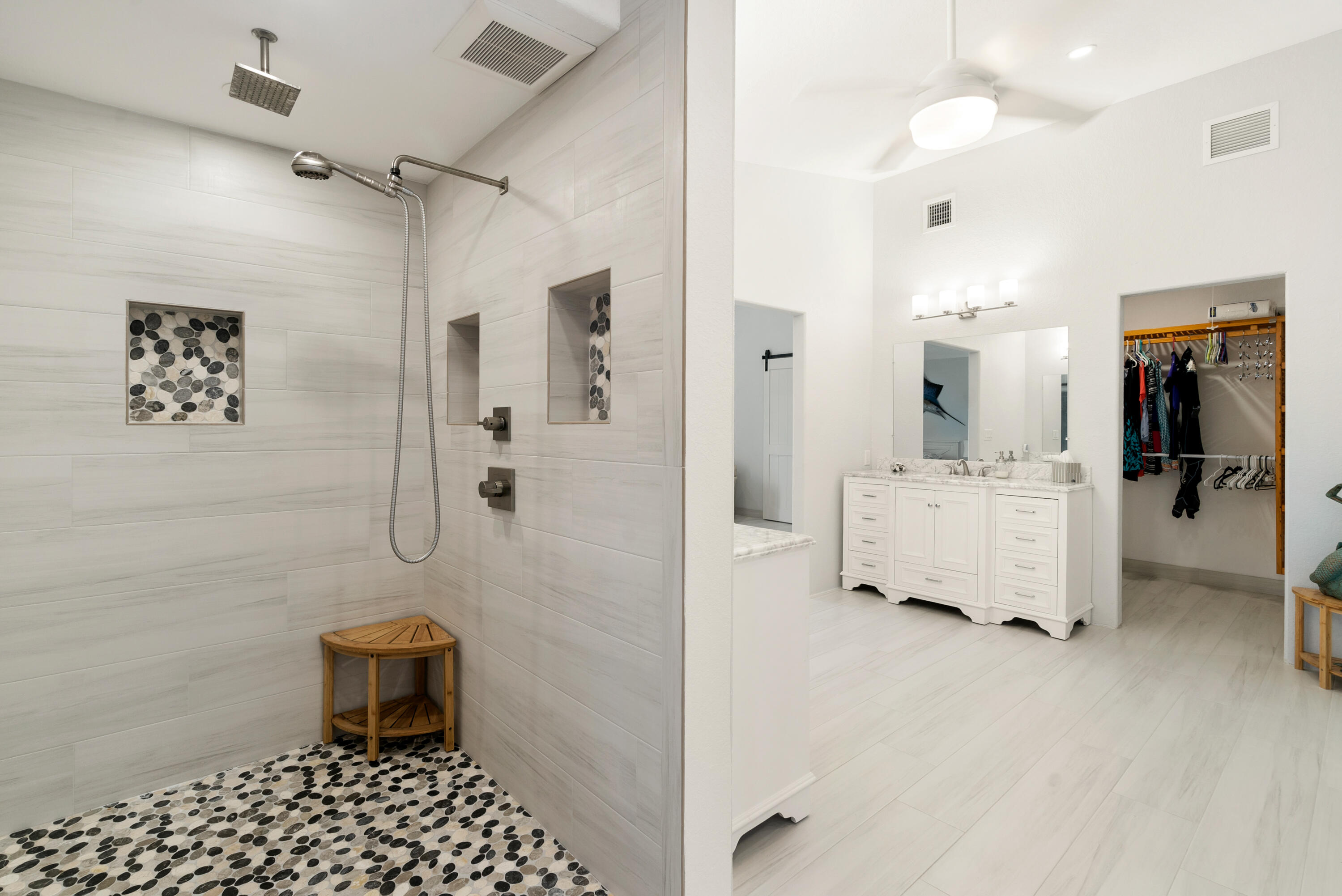 1210 Cactus Street Key Largo, FL 33037 - Photo 24 of 41 a bathroom with a sink and a mirror