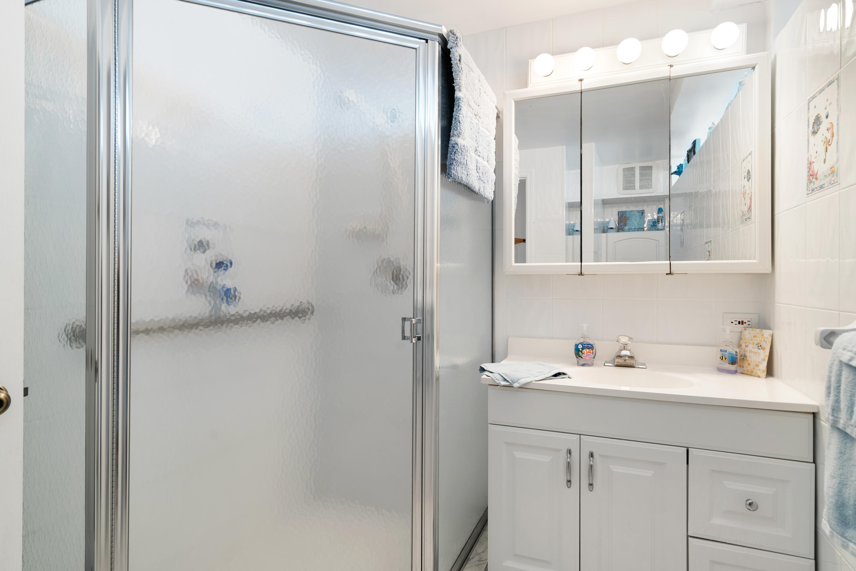 1210 Cactus Street Key Largo, FL 33037 - Photo 31 of 41 a bathroom with a sink and a mirror