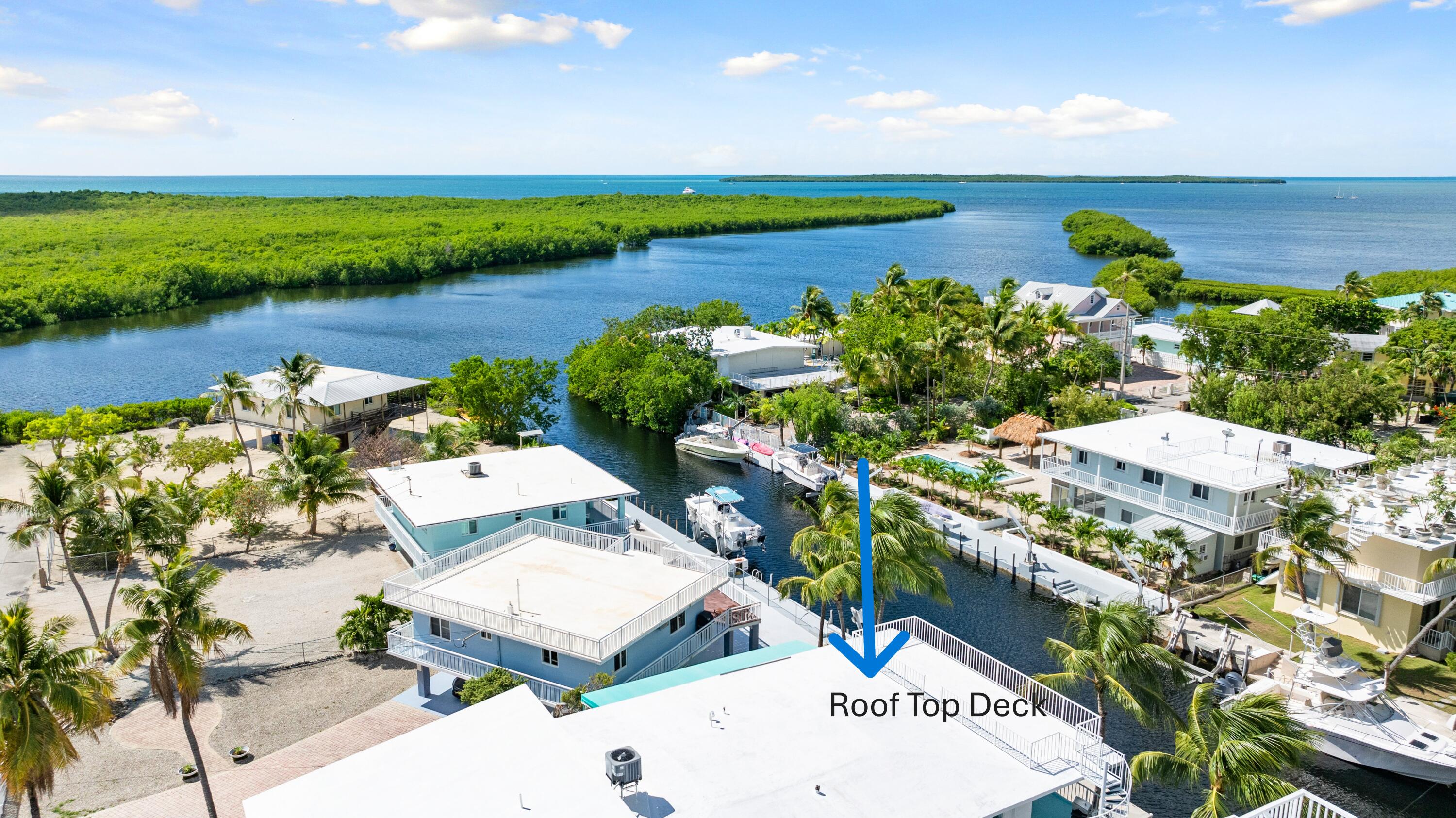 1210 Cactus Street Key Largo, FL 33037 - Photo 38 of 41 a picture of a lake with a yard