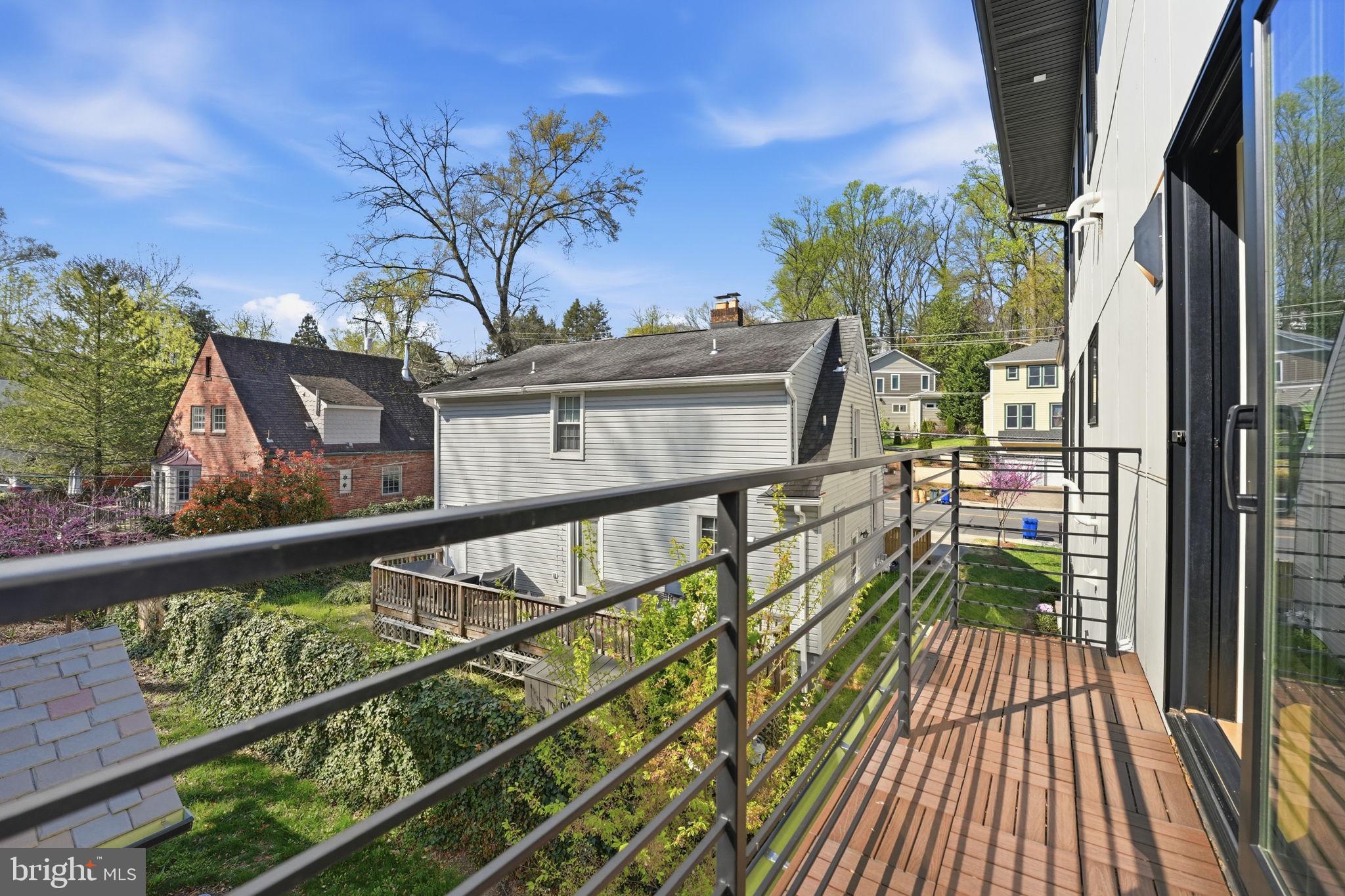 2211 Military Road Arlington, VA 22207 - Photo 52 of 107 Charming balcony with serene views.