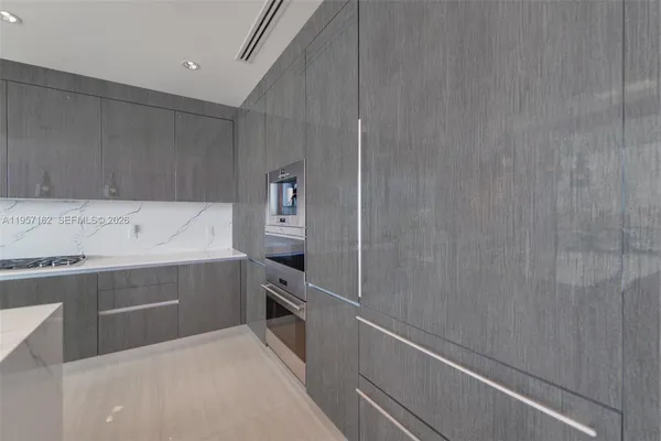 a room with storage and utility
