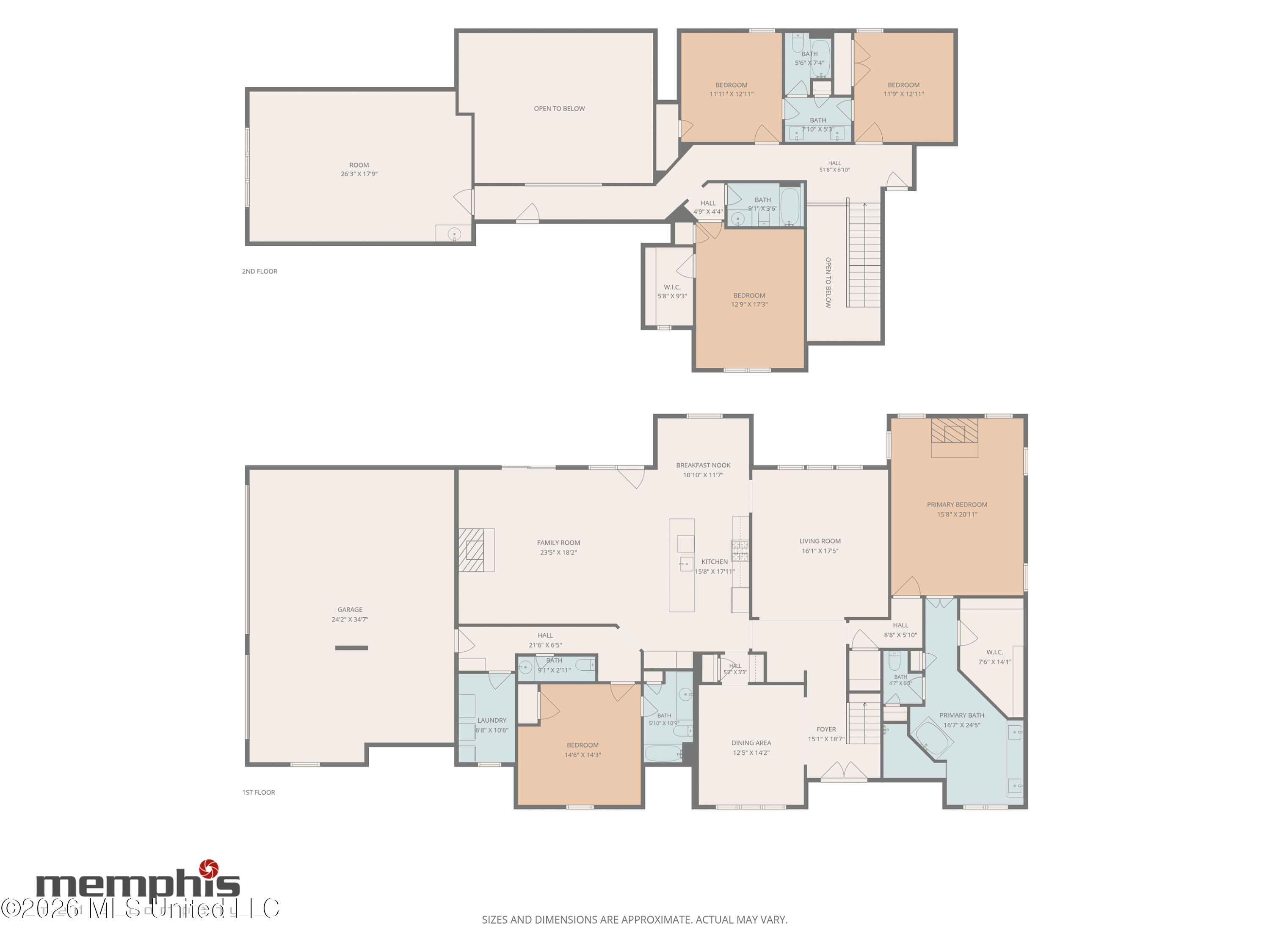 3471 Long Bridge Road East Olive Branch, MS 38654 - Photo 58 of 58 Floorplan