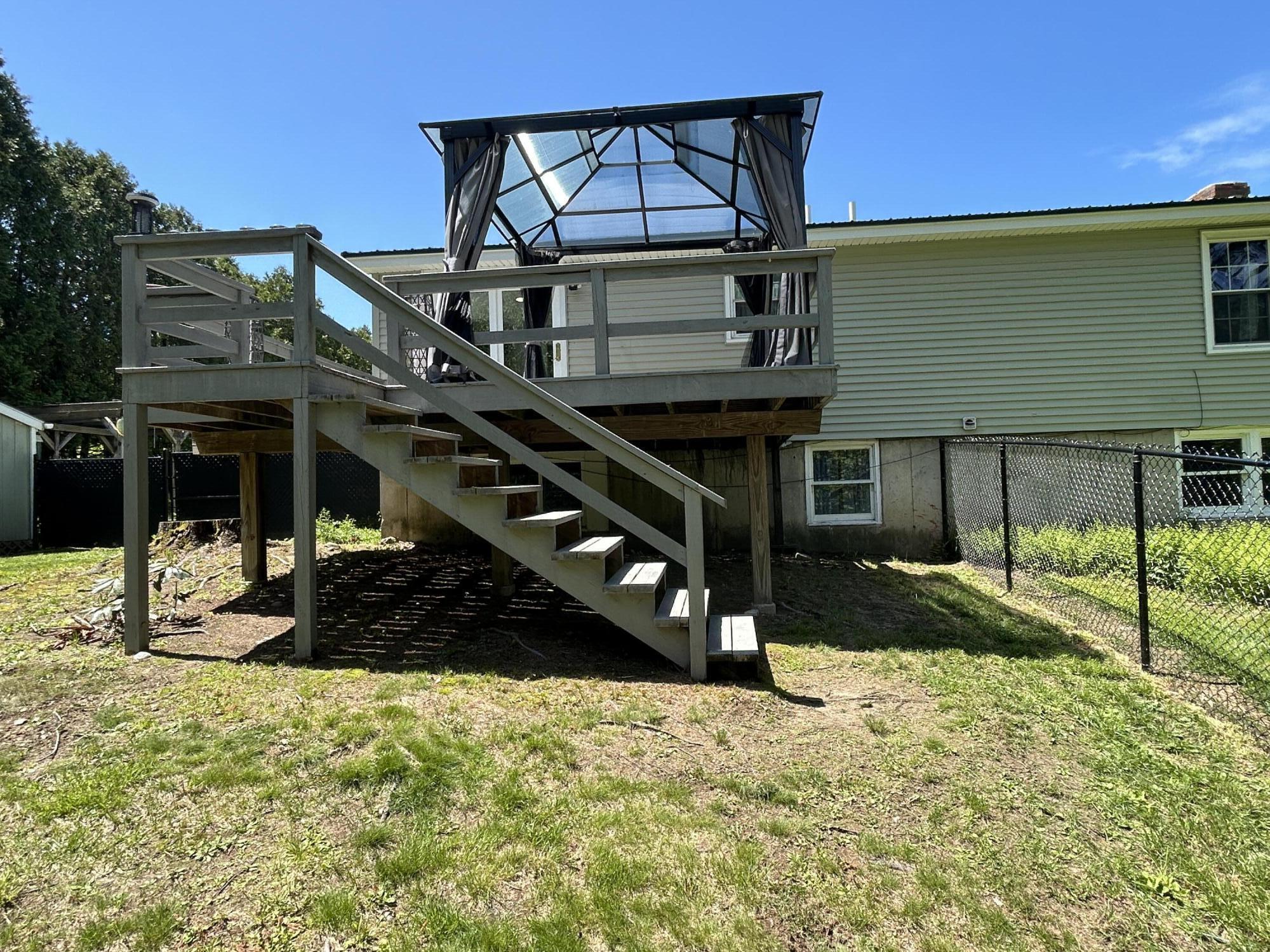 125 Benson Road West Gardiner, ME 04345 - Photo 31 of 41 Deck, Yard