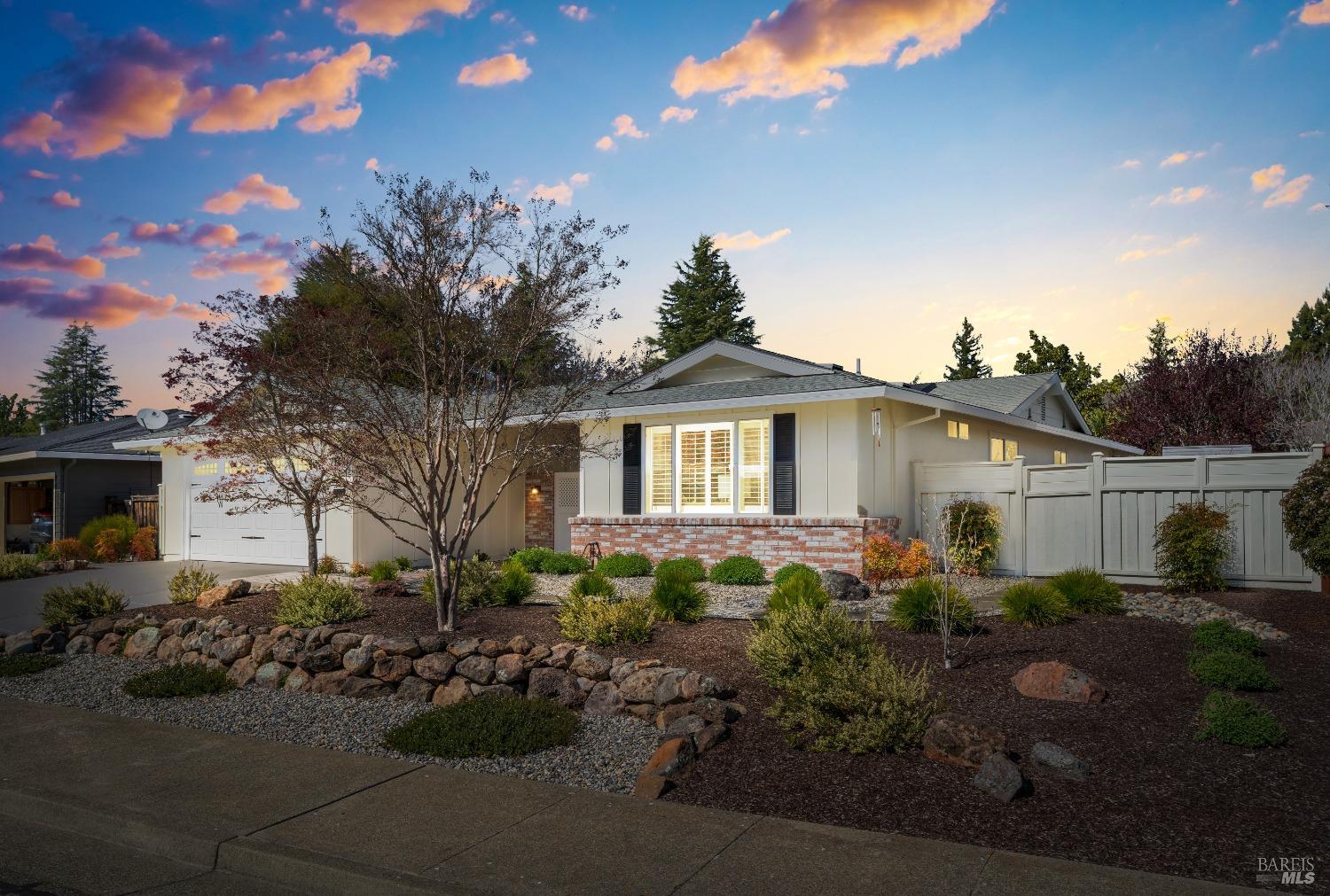 7149 Fairfield Drive Santa Rosa, CA 95409 - Photo 1 of 1 a view of a house with a garden