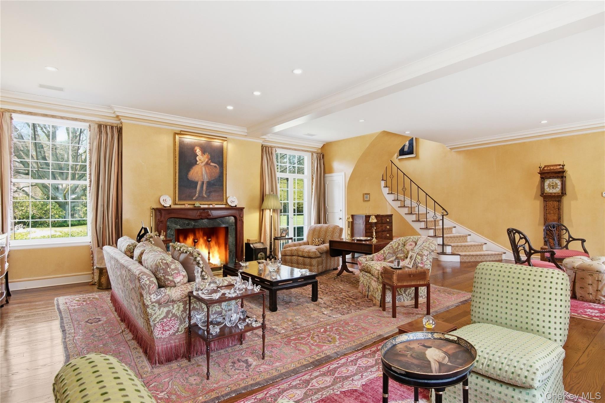 285 Piping Rock Road Locust Valley, NY 11560 - Photo 7 of 28 Wood burning fireplace