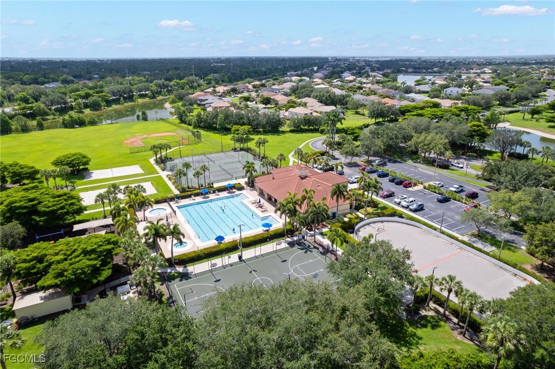 9460 Ivy Brook Run, Unit 710 Fort Myers, FL 33913 - Photo 20 of 23 an aerial view of a house with a garden