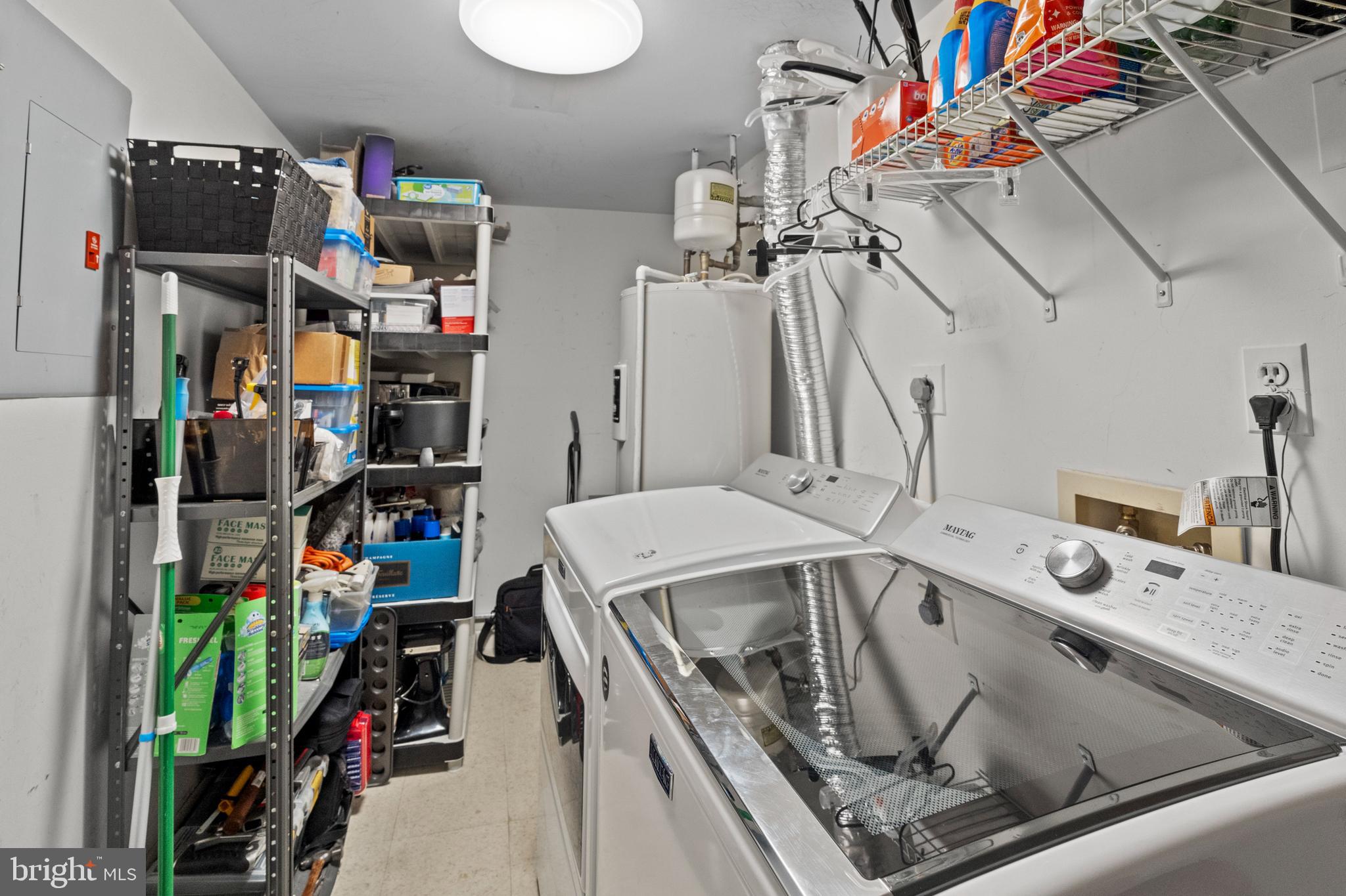 8101 Greenspring Way, Unit 8101E Owings Mills, MD 21117 - Photo 31 of 35 Washer & Dryer Main Level