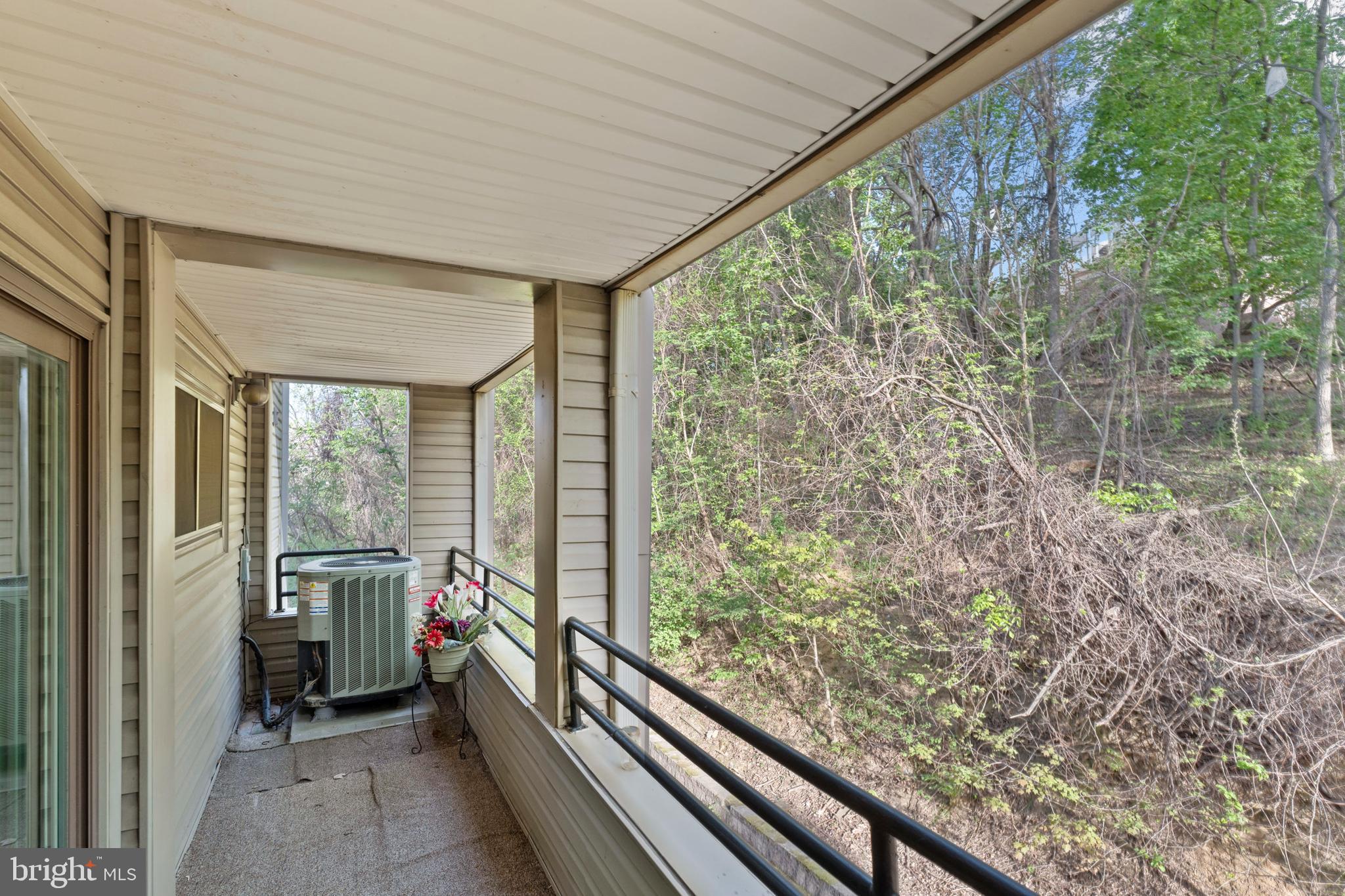 8101 Greenspring Way, Unit 8101E Owings Mills, MD 21117 - Photo 33 of 35 Rear Balcony with View