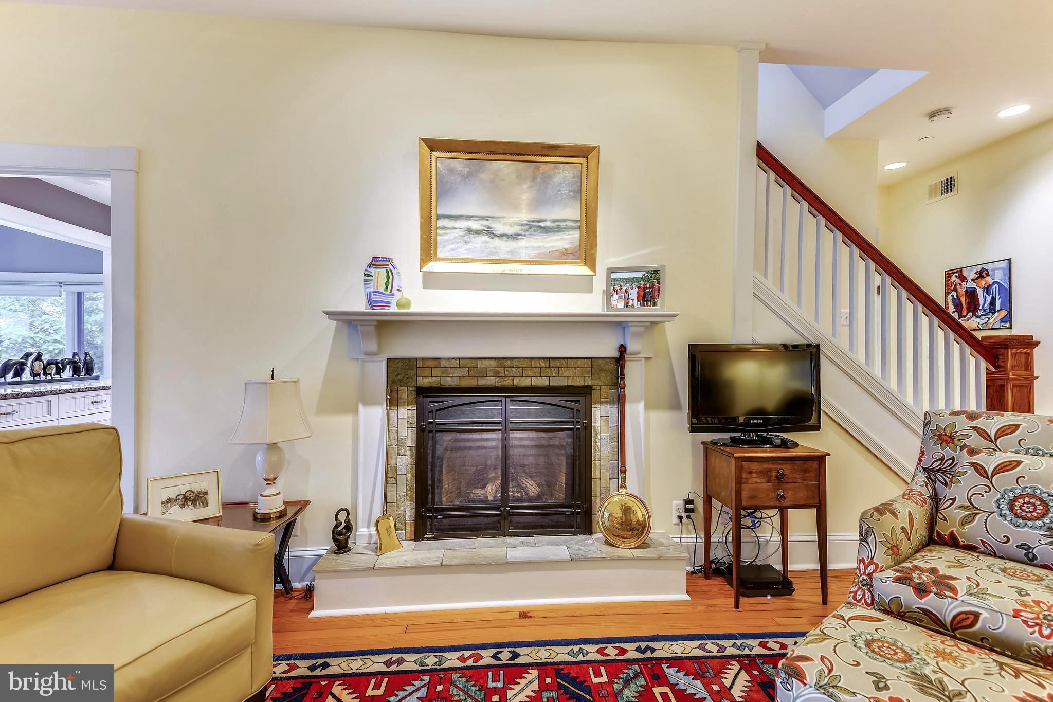 1212 Hayes Road Shady Side, MD 20764 - Photo 10 of 45 Stately Propane Fireplace . Recessed Lighting