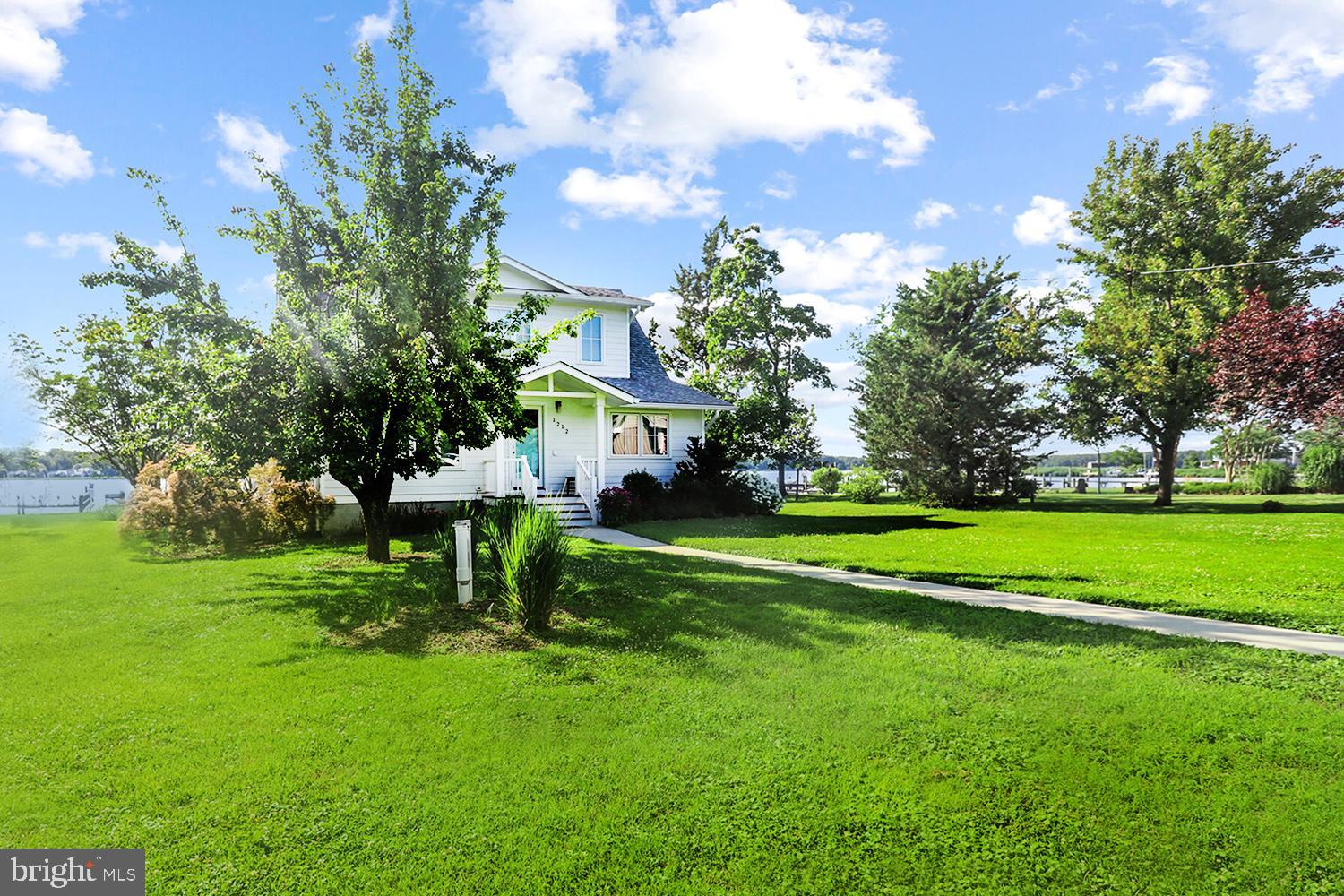 1212 Hayes Road Shady Side, MD 20764 - Photo 3 of 45 Verdant .63 Acre . 82' of Riprapped Shore w/Pier
