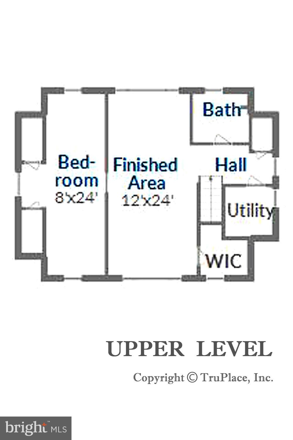 1212 Hayes Road Shady Side, MD 20764 - Photo 45 of 45 Upper Level Floor Plan
