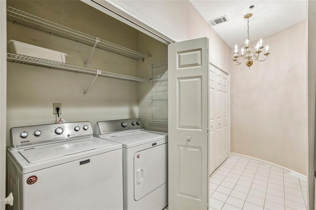 2499 Peachtree Street Northeast, Unit 406 Atlanta, GA 30305 - Photo 27 of 28 a view of washer and dryer