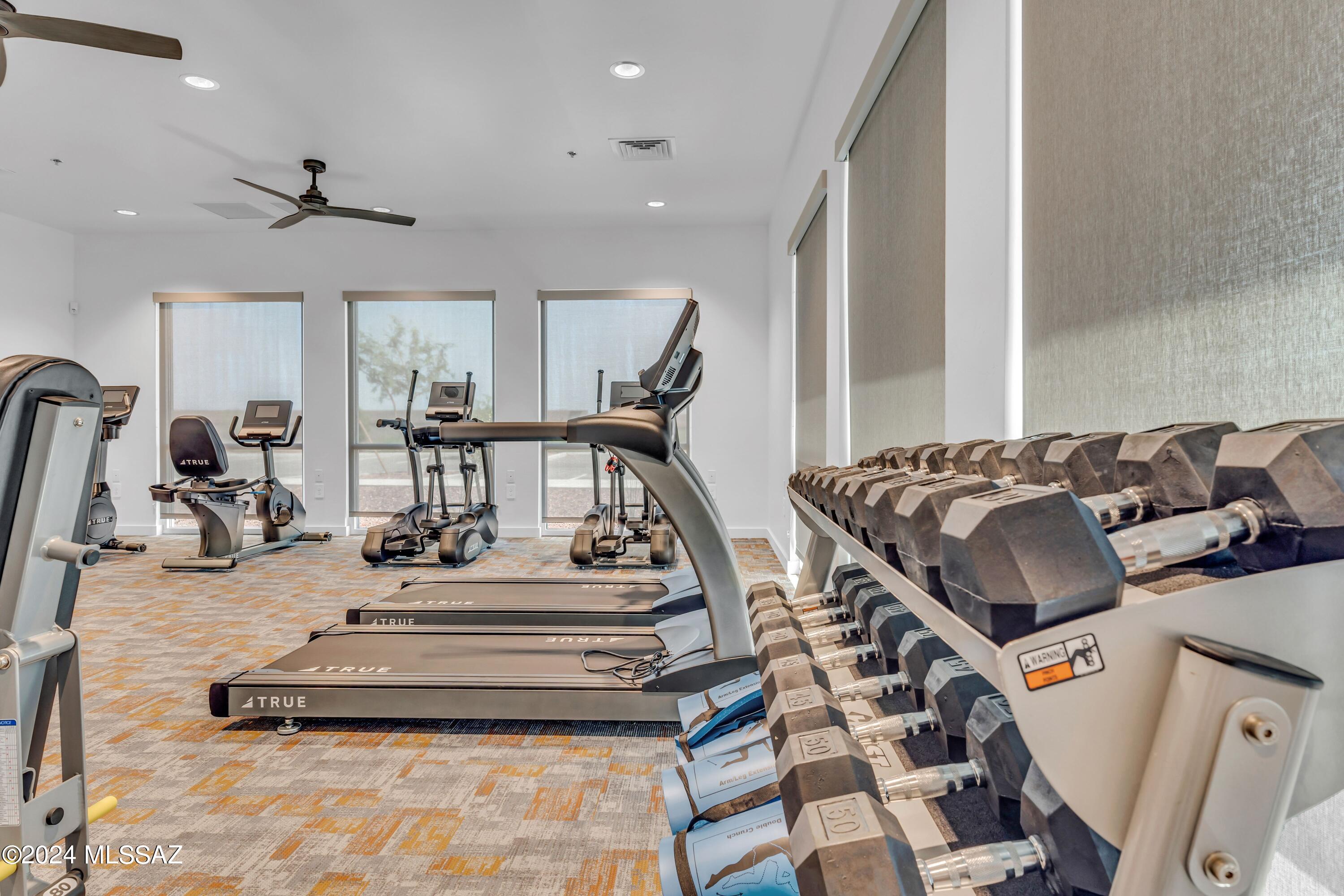 10480 West Rutherford Lane Marana, AZ 85653 - Photo 17 of 19 Gym at Clubhouse