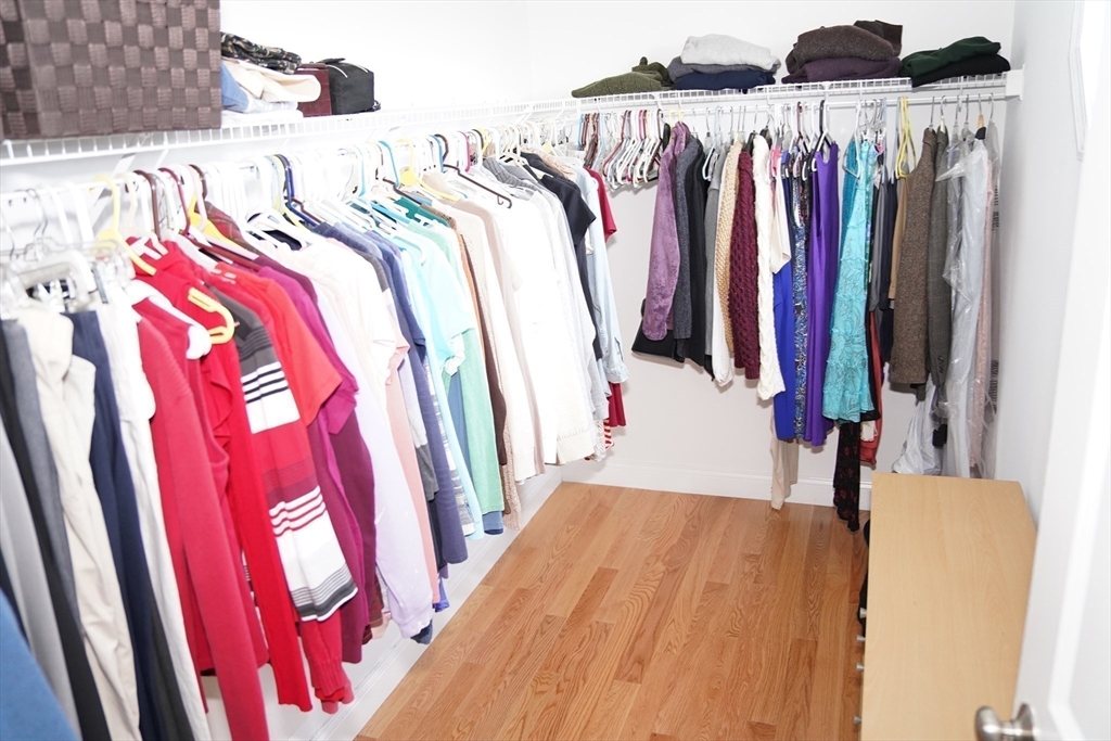 7 Turtle Hill Road, Unit B Ayer, MA 01432 - Photo 28 of 42 a view of walk in closet with clothes