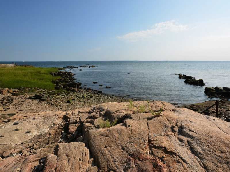 16 Rocky Point Road Rowayton, CT 06853 - Photo 20 of 25 a view of ocean view with beach