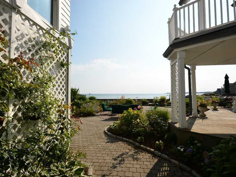 16 Rocky Point Road Rowayton, CT 06853 - Photo 5 of 25 a view of a terrace with sitting area