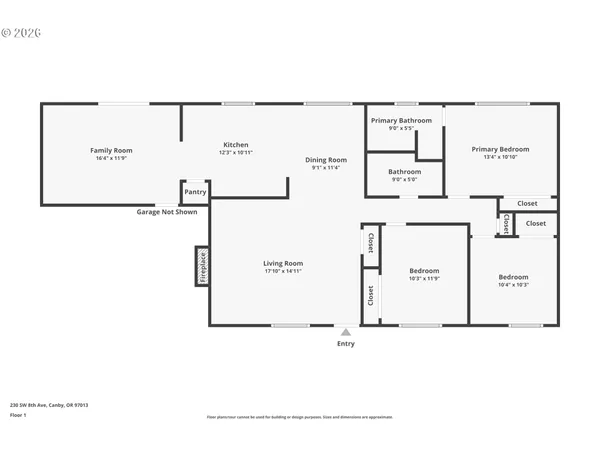 $449,000 | 230 Southwest 8th Avenue, Canby, OR 97013