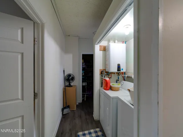 a room with storage and utility