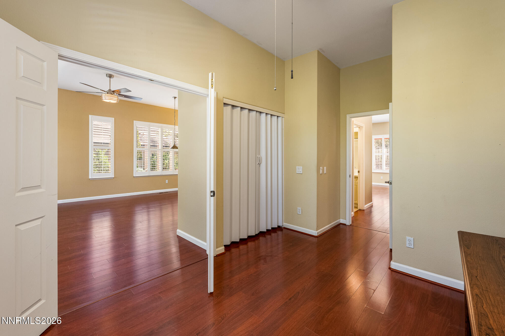 1840 Hunter Creek Road Reno, NV 89519 - Photo 20 of 39 wooden floor in an empty room with a window