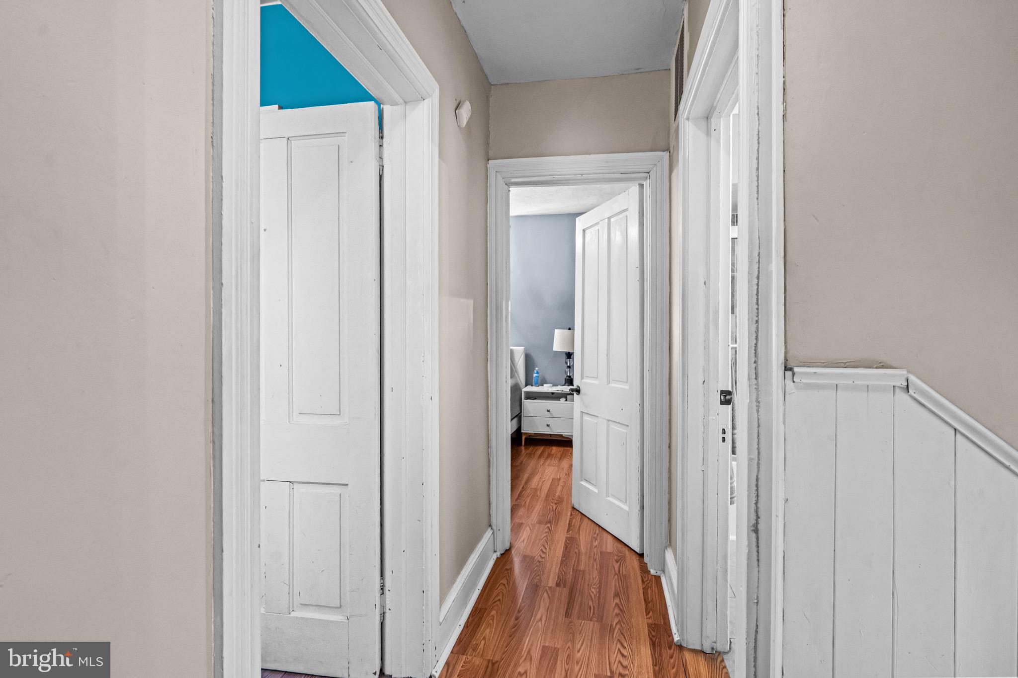 127 Cleveland Avenue Riverside, NJ 08075 - Photo 14 of 23 a view of a bathroom from the hallway