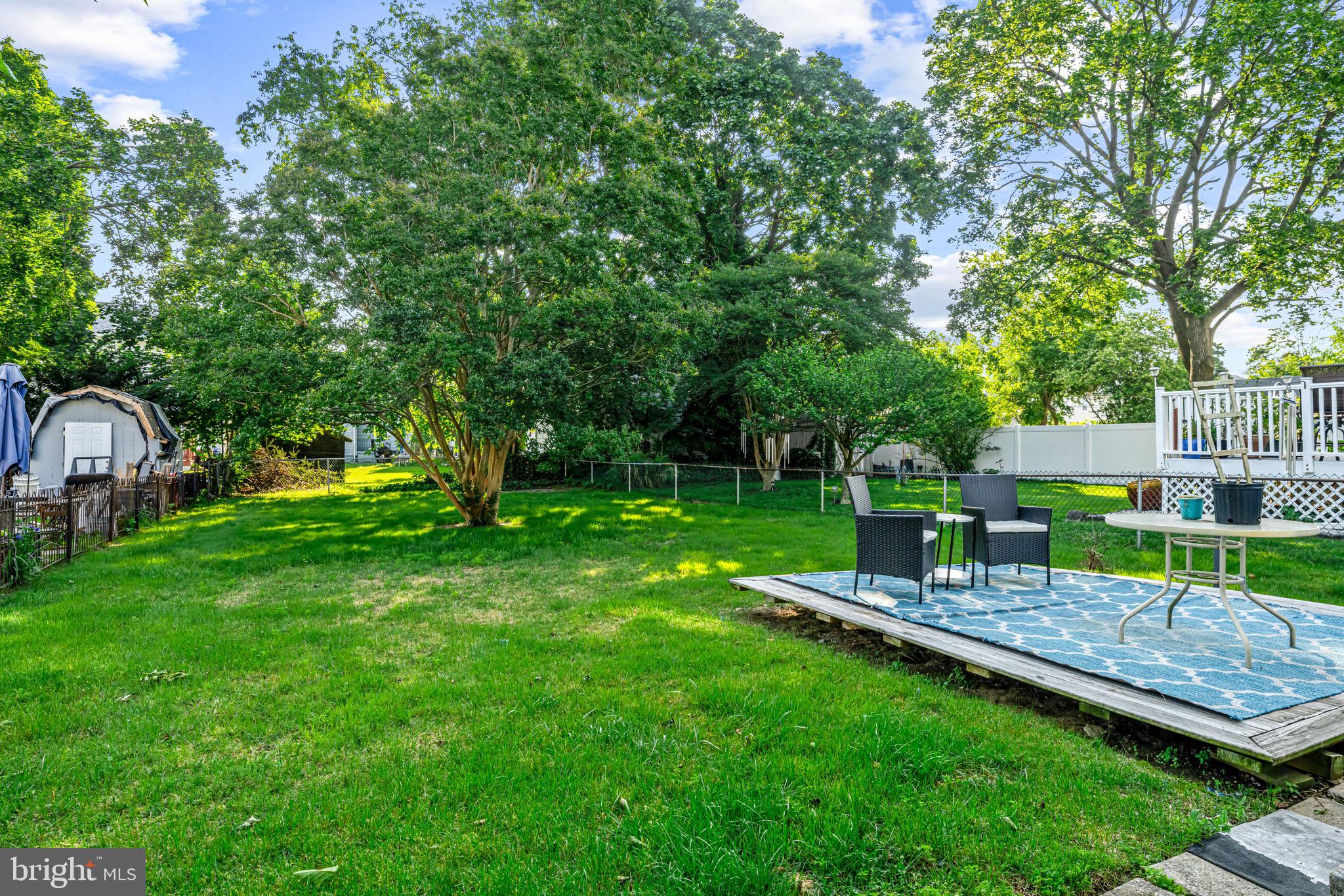 127 Cleveland Avenue Riverside, NJ 08075 - Photo 18 of 23 a view of a chair and table in the garden