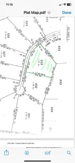 0 Quail Way Jasper, GA 30143 - Photo 3 of 9 a black and white photo of a