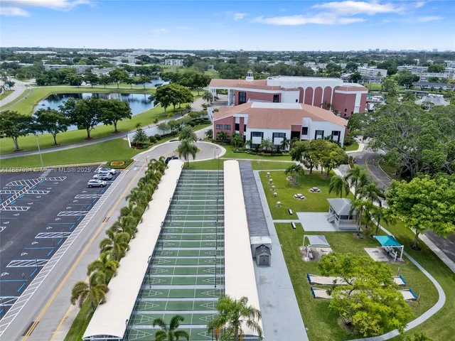 a aerial view of a house