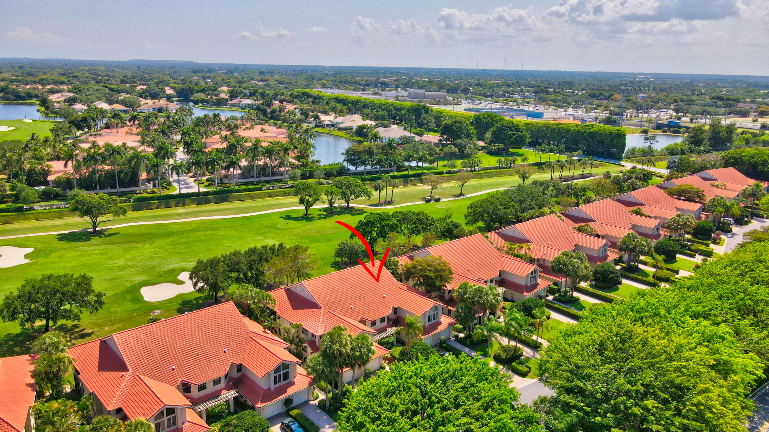 2548 Coco Plum Boulevard, Unit 704 Boca Raton, FL 33496 - Photo 3 of 39 GOLF AERIAL