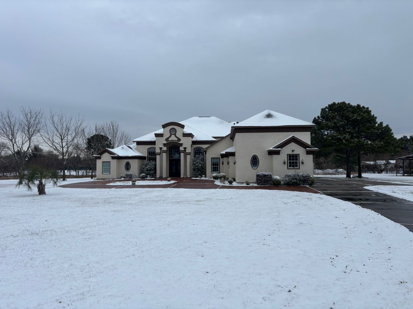 943 High Meadow Ranch Drive Magnolia, TX 77355 - Photo 49 of 50 SNOW IN MAGNOLIA