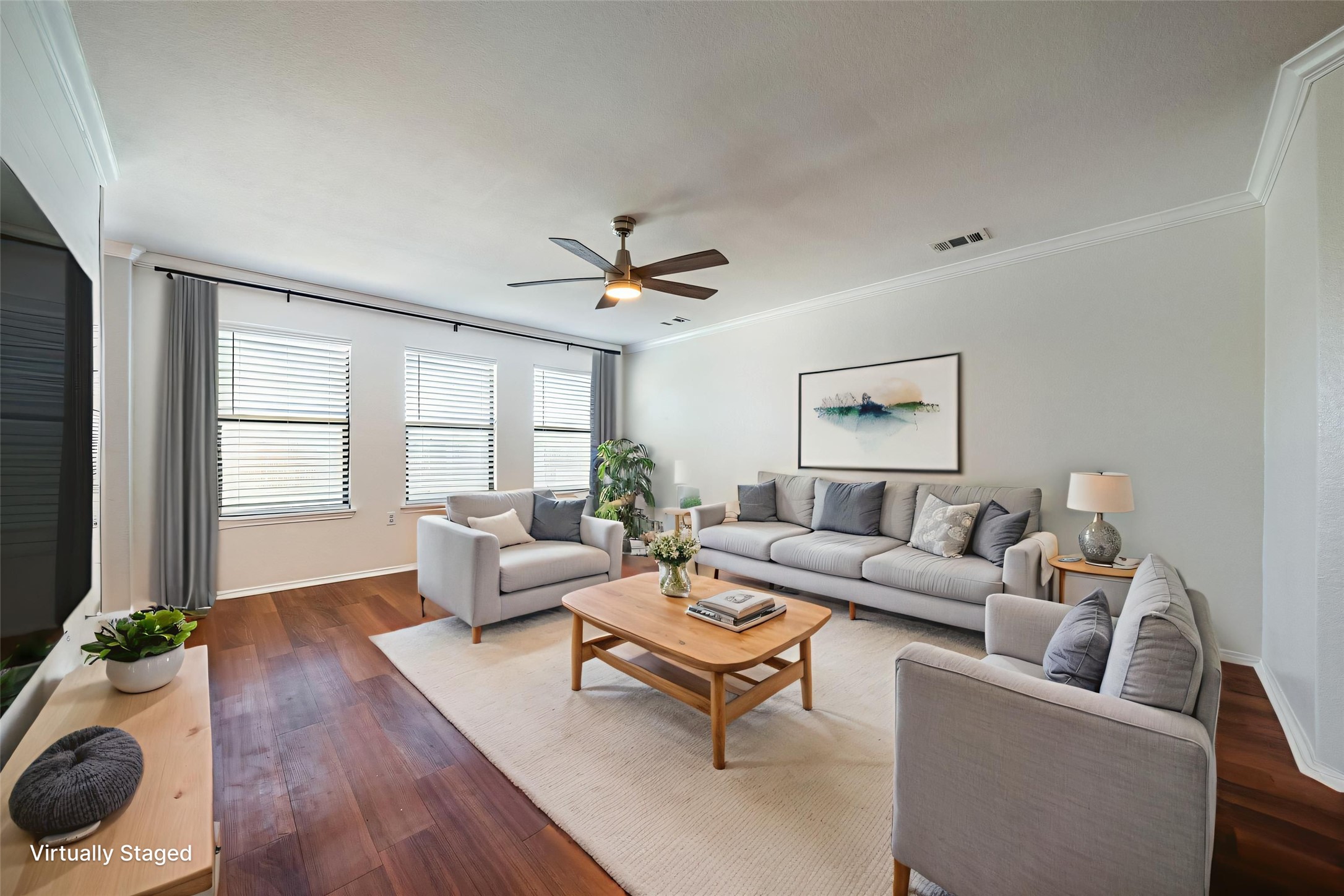 7124 Outfitter Drive Austin, TX 78744 - Photo 2 of 25 a living room with furniture and a large window