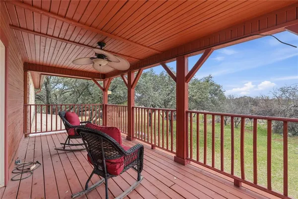 a view of outdoor space with seating space